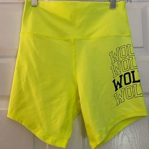 Wolves workout shorts